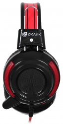 Наушники с микрофоном Oklick HS-G300 Armageddon черный 