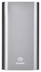 Мобильный аккумулятор Digma DG-ME-20000 темно-серый