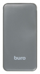 Мобильный аккумулятор Buro RCL-5000-BW Li-Pol 5000mAh 1A черный, белый 1xUSB