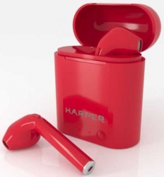Гарнитура вкладыши Harper HB-508 красный 