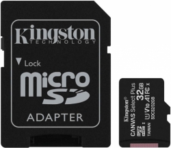 Карта памяти MicroSDHC Kingston 32Gb Canvas Select Plus class 10 SDCS2/32GB