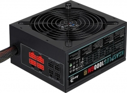 Блок питания Aerocool ATX 1000W KCAS PLUS 1000GM 80+ gold (24+8+4+4pin) APFC 140mm fan 10xSATA Cab Manag RTL