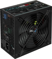 Блок питания Aerocool ATX 1000W KCAS PLUS 1000GM 80+ gold (24+8+4+4pin) APFC 140mm fan 10xSATA Cab Manag RTL