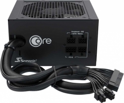 Блок питания Seasonic ATX 500W CORE GM-500 (SSR-500LM) 80+ gold (24+4+4pin) APFC 120mm fan 6xSATA
