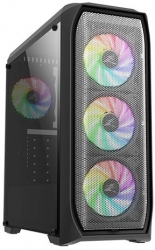 Корпус Zalman N5 MF черный без БП ATX 3x120mm 2xUSB2.0 1xUSB3.0 audio bott PSU