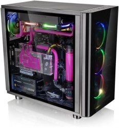 Корпус Thermaltake View 31 TG RGB черный без БП ATX 4x120mm 2xUSB2.0 1xUSB3.0 audio bott PSU