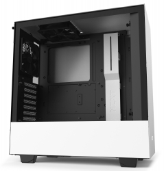 Корпус NZXT H510 CA-H510B-W1 белый без БП ATX 2x120mm 1xUSB3.0 1xUSB3.1 audio bott PSU