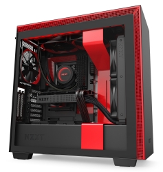 Корпус NZXT H710i CA-H710i-BR черный/красный без БП E-ATX 3x120mm 2xUSB3.0 1xUSB3.1 audio bott PSU