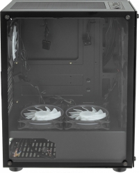 Корпус Formula V-LINE 7706 черный без БП ATX 8x120mm 2xUSB2.0 2xUSB3.0 audio bott PSU