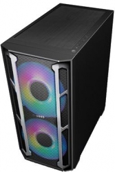 Корпус Formula V-LINE W03M черный без БП ATX 6x120mm 5x140mm 2xUSB2.0 2xUSB3.0 audio bott PSU