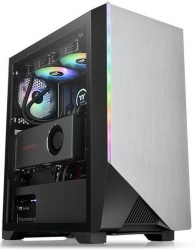 Корпус Thermaltake H550 TG RGB черный без БП ATX 5x120mm 5x140mm 2xUSB2.0 1xUSB3.0 audio bott PSU
