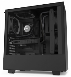 Корпус NZXT H510 Elite CA-H510E-B1 черный без БП ATX 1xUSB3.0 1xUSB3.1 audio bott PSU