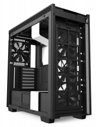 Корпус NZXT H710 CA-H710B-W1 белый без БП E-ATX 3x120mm 2xUSB3.0 1xUSB3.1 audio bott PSU