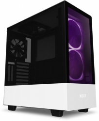 Корпус NZXT H510 Elite CA-H510E-W1 белый без БП ATX 1xUSB3.0 1xUSB3.1 audio bott PSU