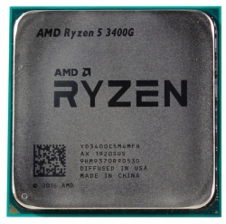 Процессор AMD Ryzen 5 3400G (YD3400C5FHBOX) Box