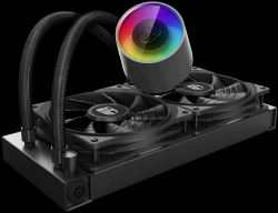 Устройство охлаждения(кулер) Deepcool Watercooler CASTLE 240 V2 Soc-FM2+/AM2+/AM3+/AM4/1150/1151/1155/2011/ 4-pin 18-30dB Al 250W 1396gr LED Ret