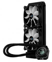 Устройство охлаждения(кулер) Aerocool Watercooler Pulse L240 F Soc-FM2+/AM2+/AM3+/AM4/1150/1151/1155/2011/ 4-pin 11-32dB Al+Cu 400W 1204gr LED Ret