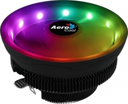Устройство охлаждения(кулер) Aerocool Core Plus Soc-FM2+/AM2+/AM3+/AM4/1150/1151/1155/ 4-pin 15-25dB Al 110W 305gr LED Ret