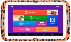Планшет Turbo TurboKids Monsterpad RK3126 (1.2) 4C/RAM1Gb/ROM16Gb 7 IPS 1024x600/Android 7.1/оранжевый/2Mpix/0.3Mpix/BT/WiFi/Touch/microSD 32Gb/minUSB