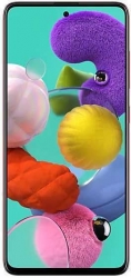 Смартфон Samsung SM-A515F Galaxy A51 128Gb 6Gb красный моноблок 3G 4G 2Sim 6.5 1080x2400 Android 10 48Mpix 802.11 a/b/g/n/ac NFC GPS GSM900/1800 GSM19