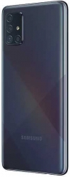 Смартфон Samsung SM-A715F Galaxy A71 128Gb 6Gb черный моноблок 3G 4G 2Sim 6.7 1080x2400 Android 10 64Mpix 802.11 a/b/g/n/ac NFC GPS GSM900/1800 GSM190