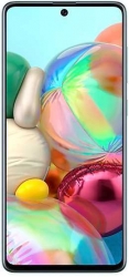 Смартфон Samsung SM-A715F Galaxy A71 128Gb 6Gb голубой моноблок 3G 4G 2Sim 6.7 1080x2400 Android 10 64Mpix 802.11 a/b/g/n/ac NFC GPS GSM900/1800 GSM19