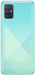 Смартфон Samsung SM-A715F Galaxy A71 128Gb 6Gb голубой моноблок 3G 4G 2Sim 6.7 1080x2400 Android 10 64Mpix 802.11 a/b/g/n/ac NFC GPS GSM900/1800 GSM19