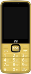 Мобильный телефон ARK Power 4 32Mb золотистый моноблок 2Sim 2.8 240x320 Mocor 0.3Mpix GSM900/1800 MP3 FM microSD max32Gb