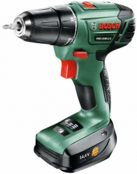 Дрель-шуруповерт Bosch PSR 1440 LI-2 аккум. патрон:быстрозажимной (кейс в комплекте)