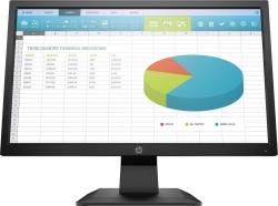 Монитор HP P204 черный