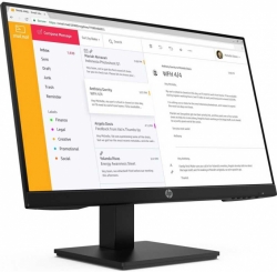 Монитор HP 23.8 P24h G4 черный IPS LED 16:9 HDMI M/M HAS Pivot 250cd 178гр/178гр 1920x1080 D-Sub DisplayPort FHD 4.61кг