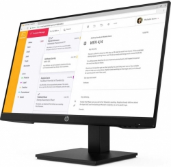 Монитор HP 23.8 P24h G4 черный IPS LED 16:9 HDMI M/M HAS Pivot 250cd 178гр/178гр 1920x1080 D-Sub DisplayPort FHD 4.61кг