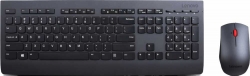 Клавиатура + мышь Lenovo Combo Professional 4X30H56821 черный беспроводная