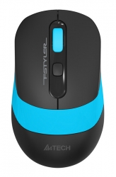 Мышь A4Tech Fstyler FG10S черный/синий беспроводная