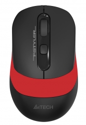 Мышь A4Tech Fstyler FG10 черный/красный беспроводная