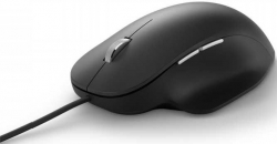 Мышь Microsoft Lion Rock Ergonomic черный проводная
