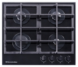 Газовая варочная поверхность Electronicsdeluxe GG4 750229F-011 стекло черное