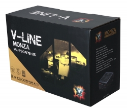Блок питания Formula ATX 750W MONZA VL-750APB-85 80+ bronze 24+4pin APFC 120mm fan 7xSATA RTL