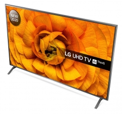 Телевизор LED LG 75UN85006LA серебристый