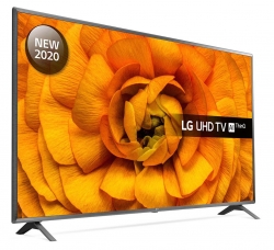 Телевизор LED LG 75UN85006LA серебристый