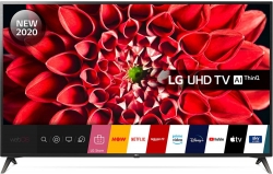 Телевизор LED LG 70UN71006LA черный