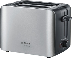 Тостер Bosch TAT6A913 серебристый/черный