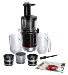 Соковыжималка шнековая Bosch MESM731M черный