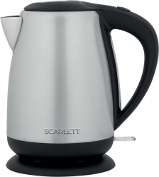 Чайник электрический Scarlett SC-EK21S93 нержавеющая сталь/черный
