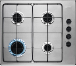 Газовая варочная поверхность Zanussi GPZ262HX нержавеющая сталь