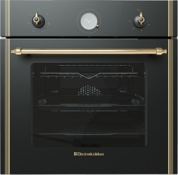 Духовой шкаф Электрический Electronicsdeluxe 6006.05эшв-009 черный матовый