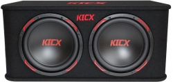 Сабвуфер автомобильный Kicx GT2200BA 600Вт активный (30см/12)