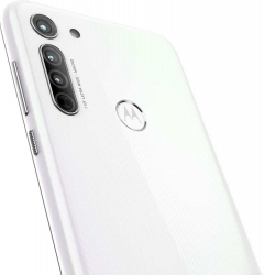 Смартфон Motorola G8 64Gb 4Gb белый моноблок 3G 4G 2Sim 6.4 720x1560 Android 10.0 16Mpix 802.11 b/g/n GPS GSM900/1800 GSM1900 MP3 FM A-GPS microSD max