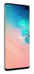 Смартфон Samsung SM-G975F Galaxy S10+ 128Gb 8Gb белый/перламутр моноблок 3G 4G 2Sim 6.4 1440x2960 Android 9 16Mpix WiFi NFC GPS GSM900/1800 GSM1900 Pt