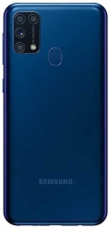 Смартфон Samsung SM-M315F Galaxy M31 128Gb 6Gb синий моноблок 3G 4G 2Sim 6.4 1080x2340 Android 10 64Mpix 802.11 a/b/g/n/ac NFC GPS GSM900/1800 GSM1900